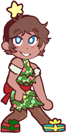 Christmas Paladins - Cartoon (346x600)