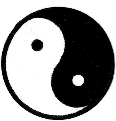 1210 Yin And Yang Patch - Patch (600x600)