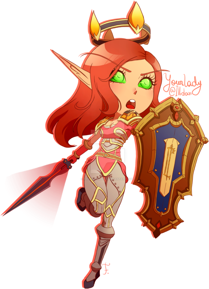 Paladin By Feh-rodrigues - Paladin (746x1070)