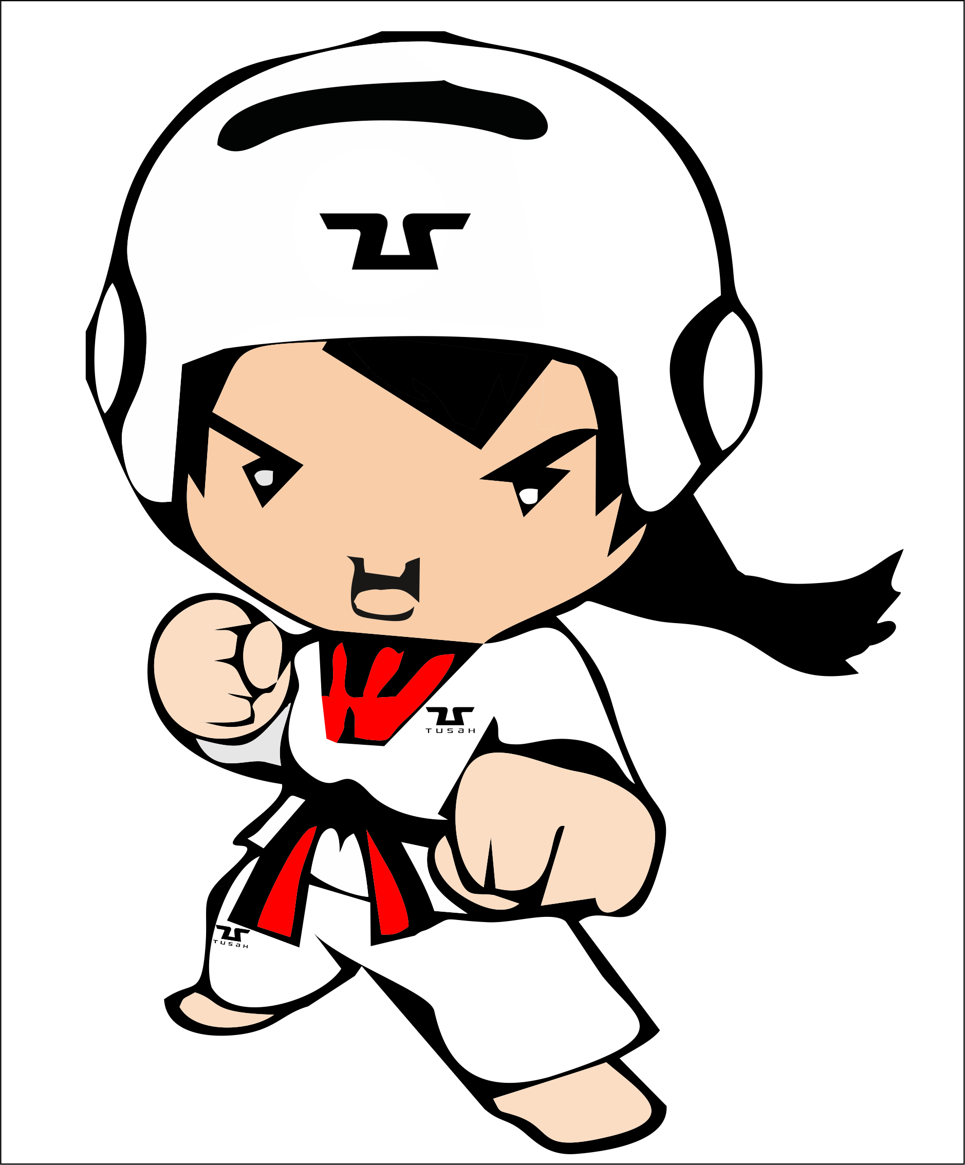 Contact - Taekwondo Girl (1878x2268)