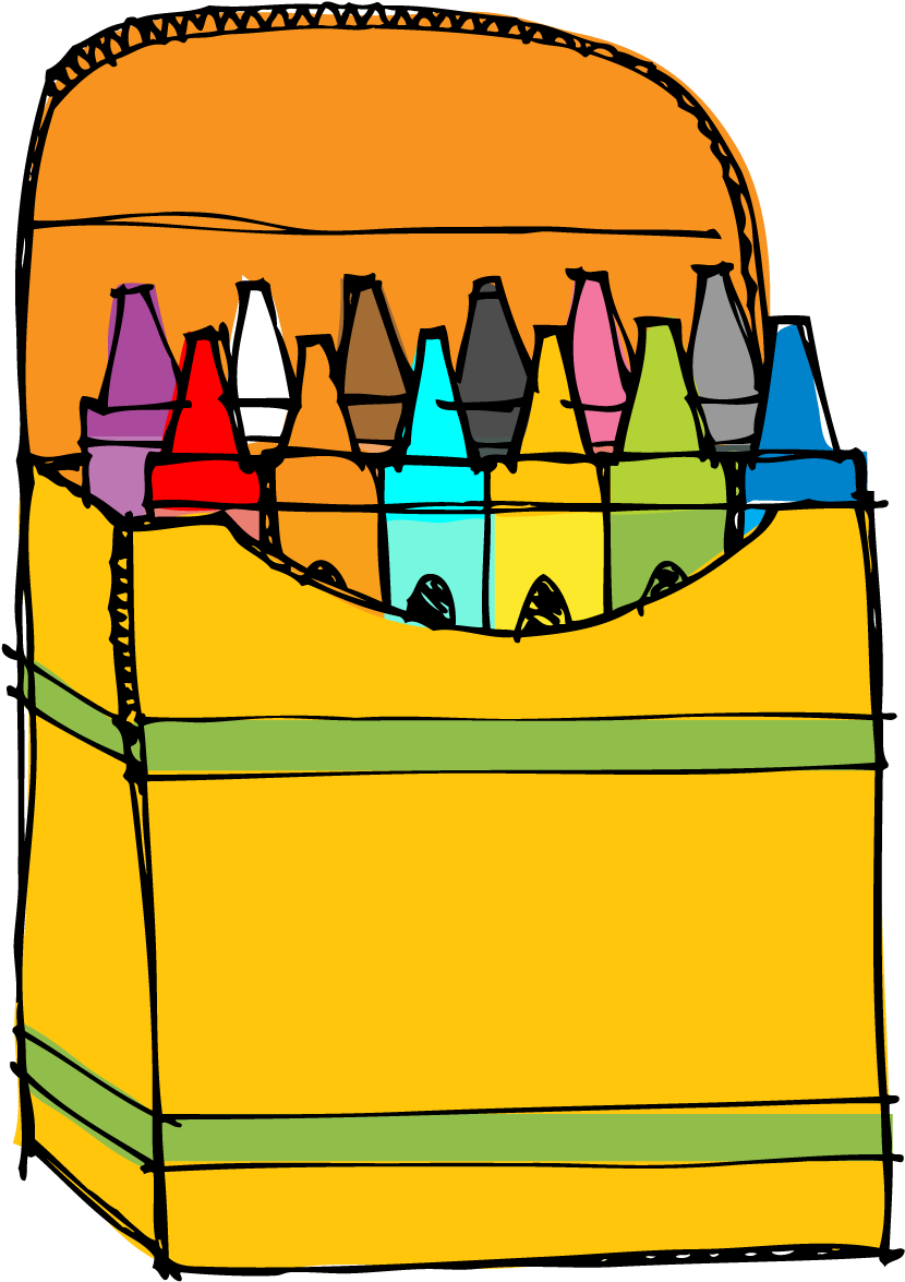 I Have Started My First Week With My New Students And - Crayon Box Png - (8...