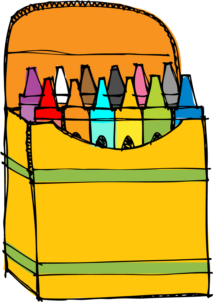 I Have Started My First Week With My New Students And - Crayon Box Png (839x1179)