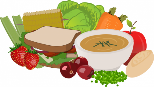 Healthy Food Png Transparent Free Images - Healthy Food Clipart Transparent (500x284)