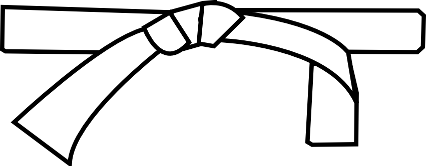 White, Ceinture Blanche - Judo (851x333)