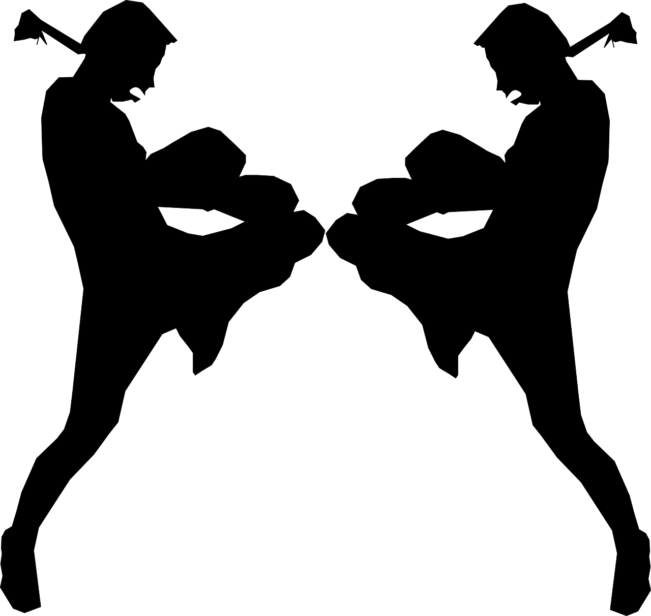 Muay Thai Vector Png (1280x1212)