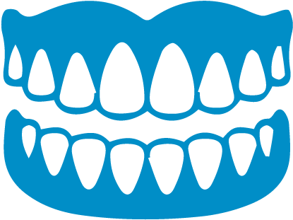 Replace Missing Teeth - Denture Png Vector (500x500)