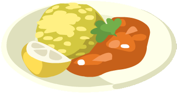 Chicken Tikka Masala - Illustration (357x357)