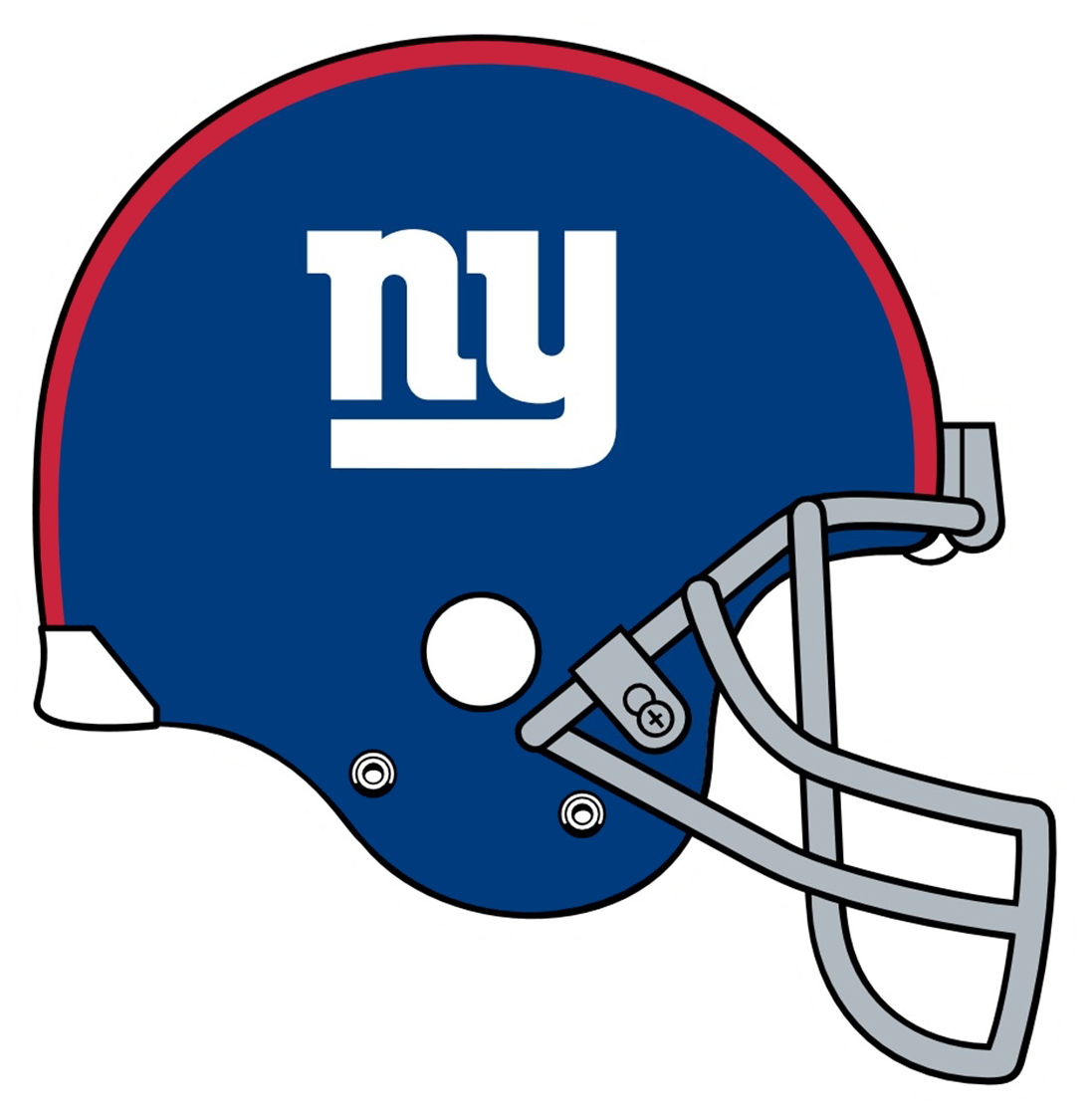 New York Giants Clipart Helmet - New York Giants Helmet Logo (1600x1400)