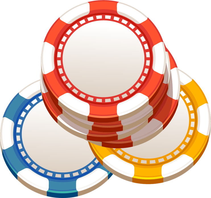 Casino Token Game Gambling - Casino Chips Free Illust (742x695)