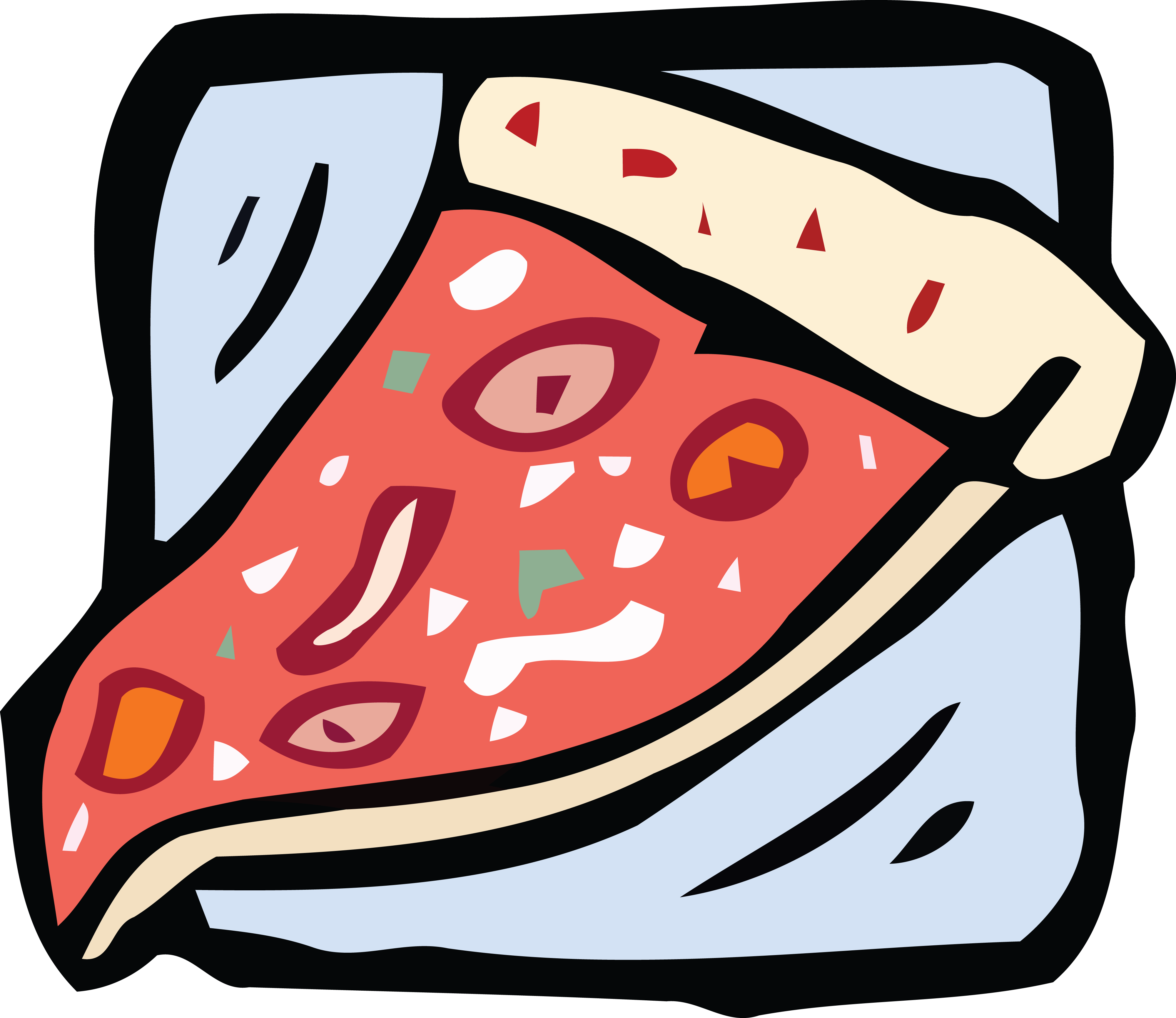 Free Clipart Of A Pizza - Icon (4000x3461)