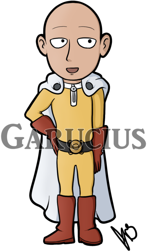 Saitama Chibi By Garucius - Saitama (798x1001)