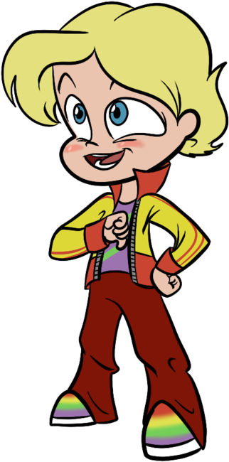 This Little Racer's Name Is Cameron Candyton - Cartoon (600x750)