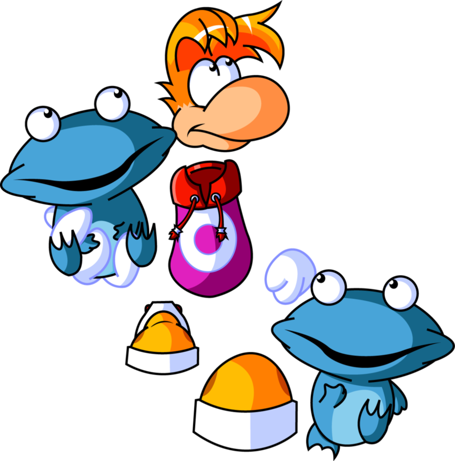 Where In The World Is Rayman By Jamesmantheregenold - Rayman Raving Rabbids Baby Globox (888x899)