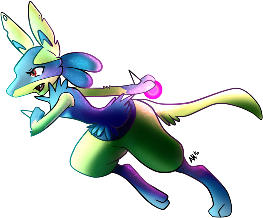Clawed-nyasu's Shiny Lucario By Twighat - Lucario (1015x788)