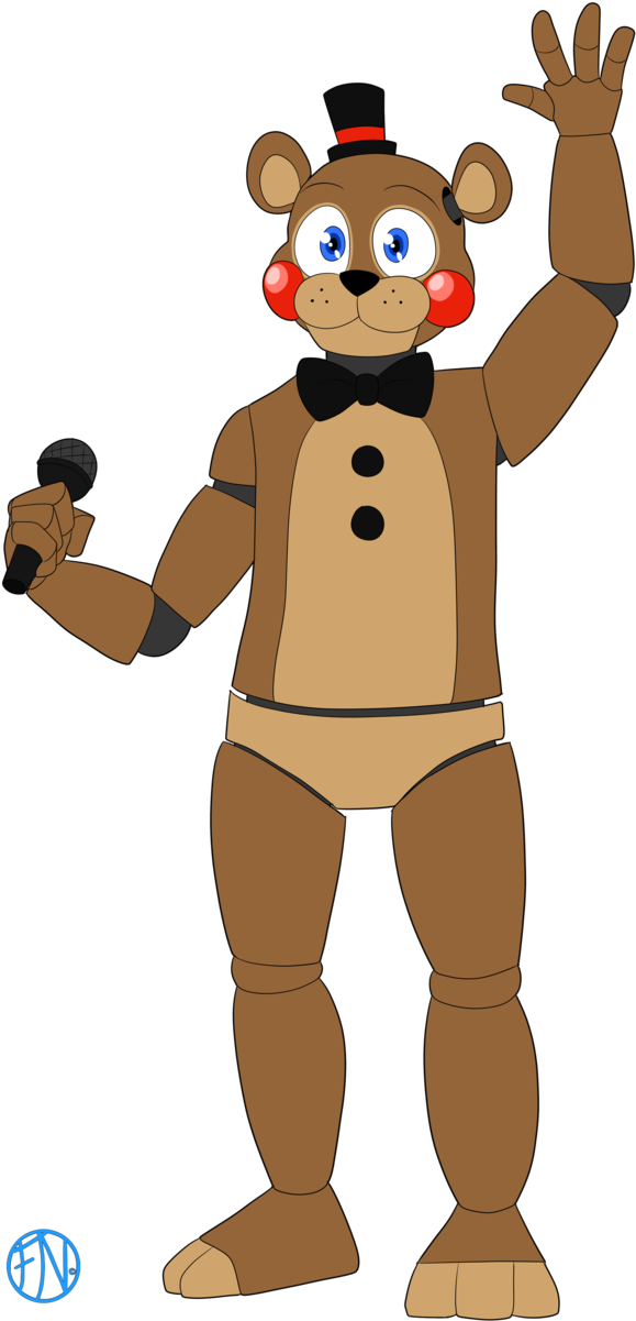 Toy Freddy By Fnafnations - Cartoon (648x1233)