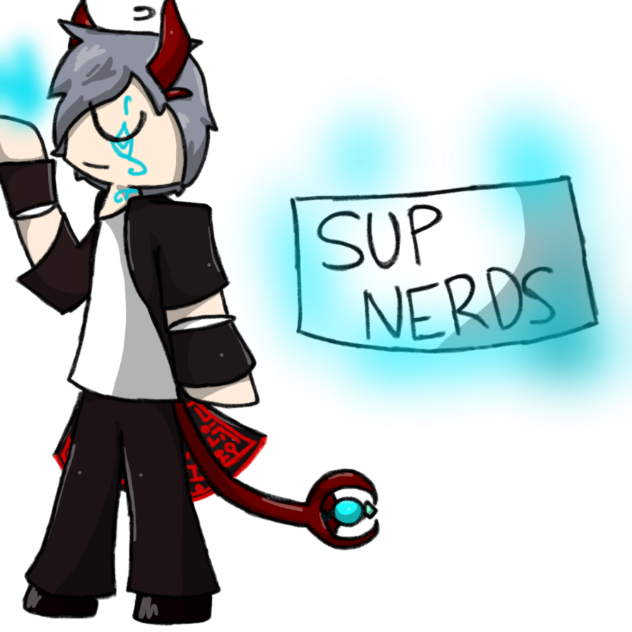 Dethan- Sup Nerds By Shatterthehearts - Cartoon (894x894)