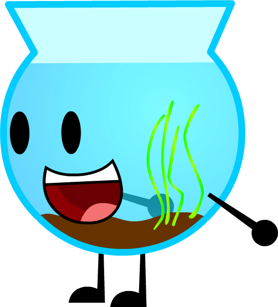 Pin Fishbowl Clip Art - Commission (555x613)