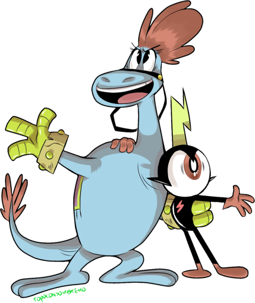 Un Redraw Para Conmemorar Que Me Puse Al Día Con Wander - Cartoon (500x593)