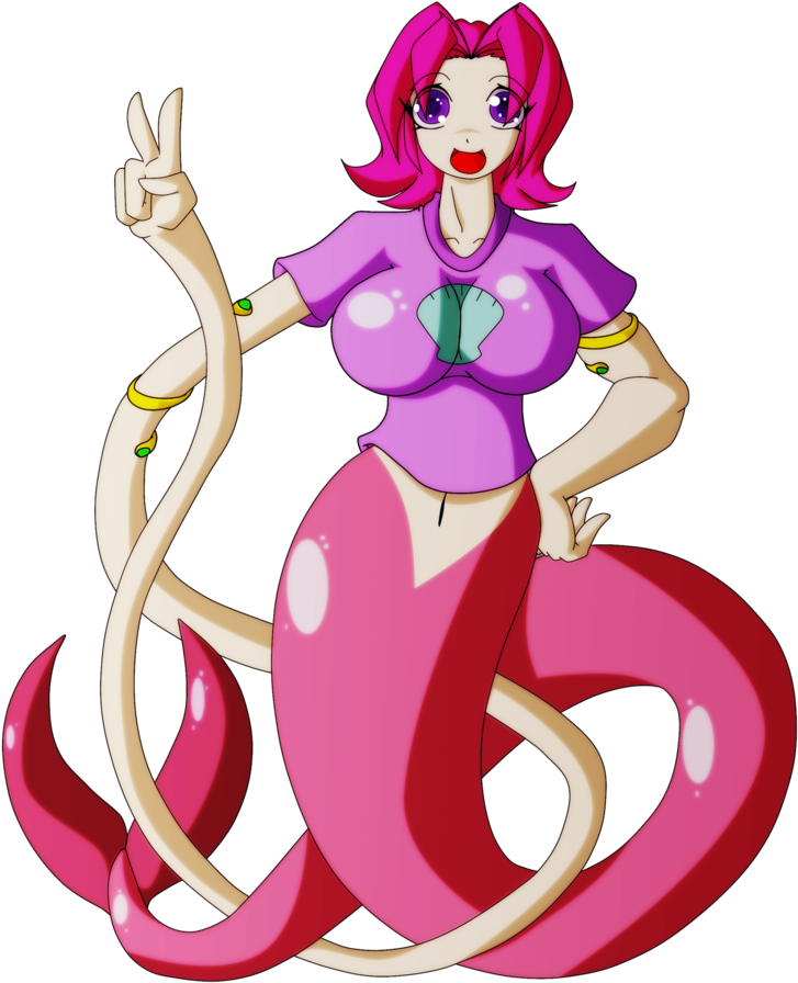 Lorelei The Elastic Mermaid By Animewave-neo - Lorelei The Elastic Mermaid (819x976)