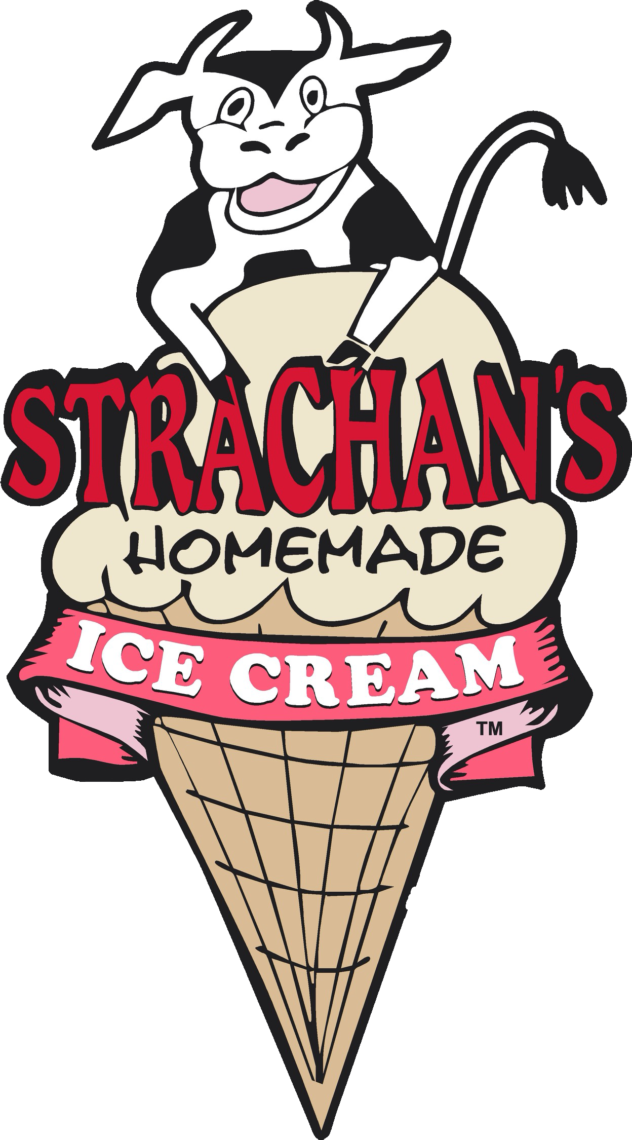 Cream Clipart Ince - Strachans Ice Cream Dunedin (1248x2250)