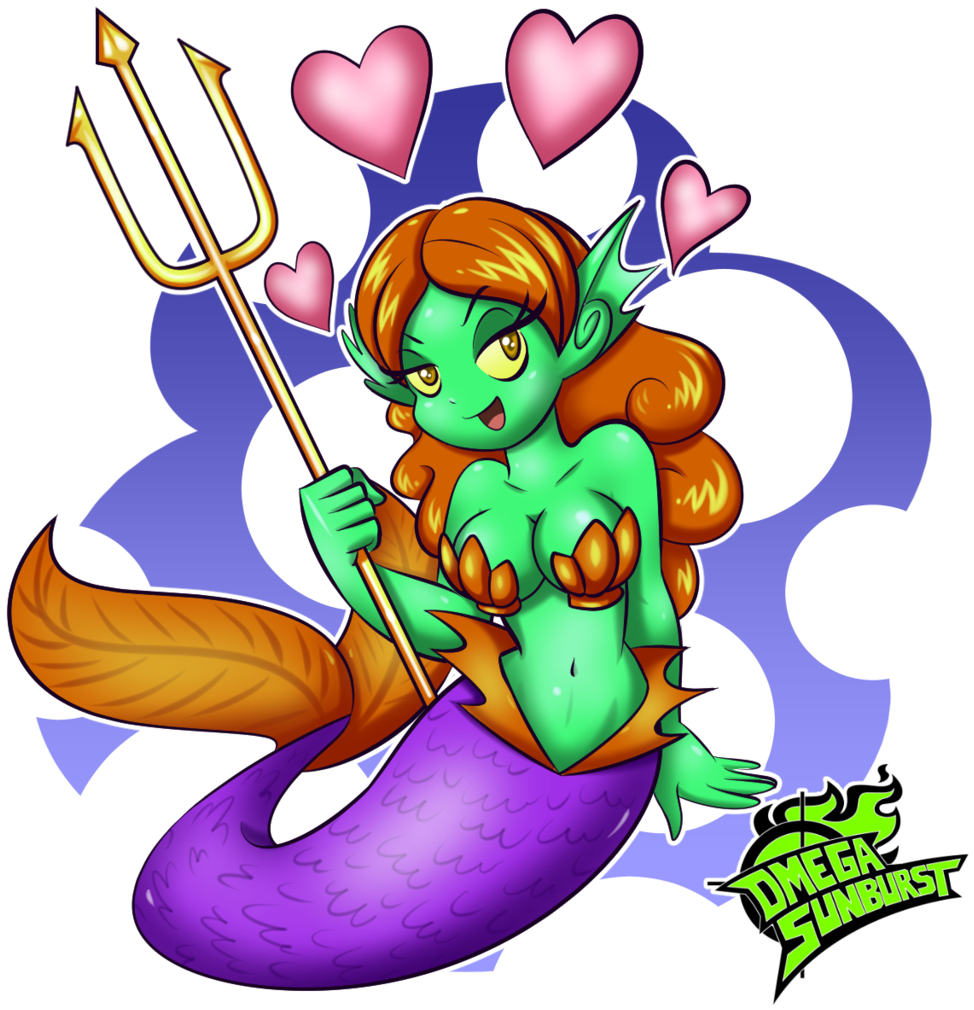 Stuckwithpins 79 14 Shantae Mermaid Monster By Omegasunburst - Shantae Pirate's Curse Mermaid (1024x1024)