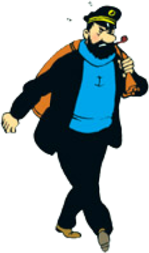 The Adventures Of Tintin - Captain Haddock (300x526)
