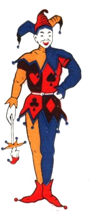 Example Of How The Court Jesters Entertained How Court - Playing Card (367x554)