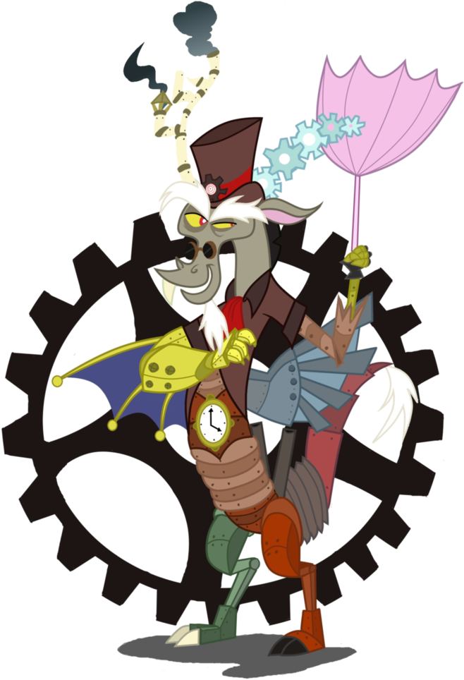 My Little Pony L - Mlp Discord Halloween (773x1034)