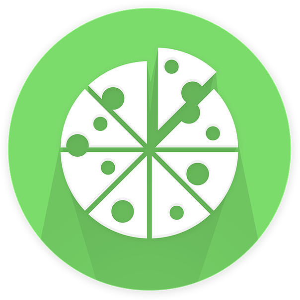 Pizza, Pizza Icon, Pizza Slice, Slice Of Pizza, Emblem - Yauatcha City (640x640)