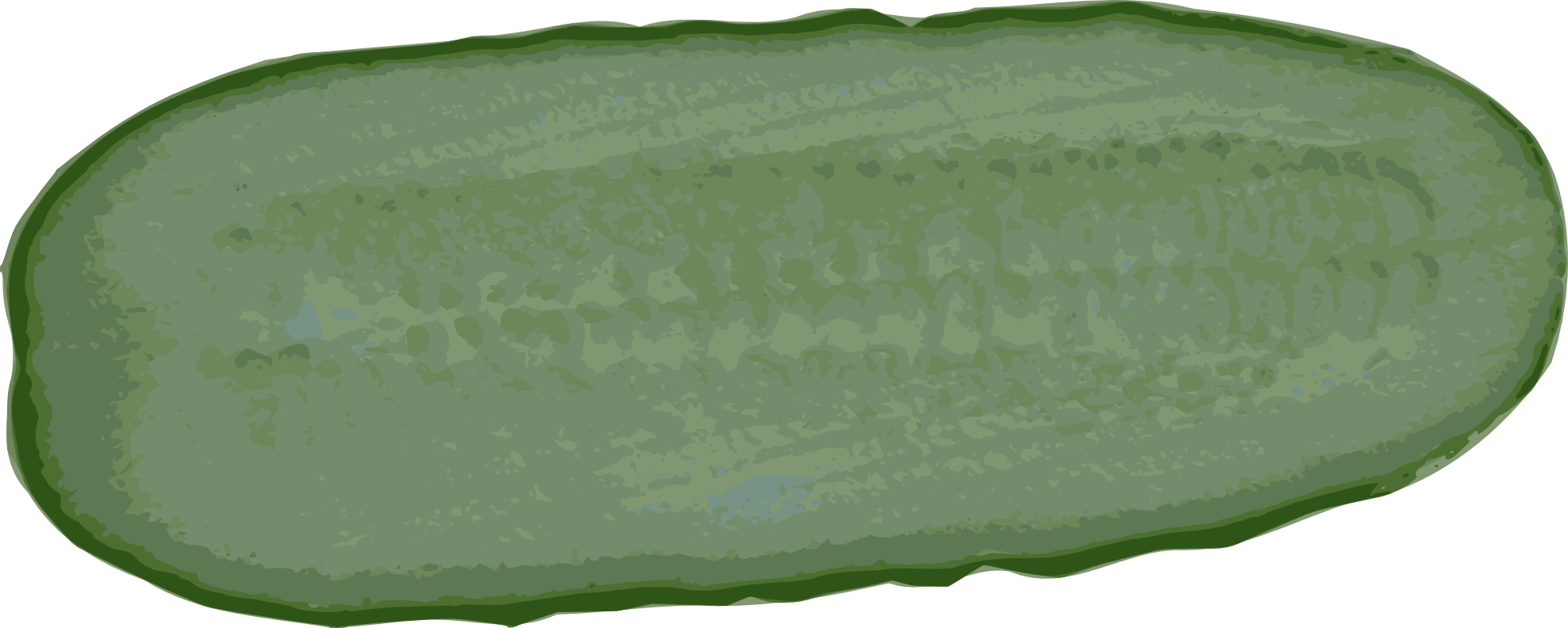 Fresh Cucumber Slice Wall Paper Art 1979px 366 - Clip Art (1979x793)