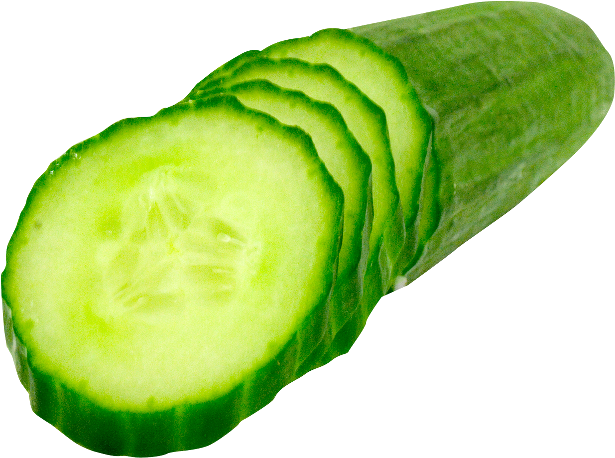 Cucumber Sliced Png Image - Cucumber Png (1531x1198)