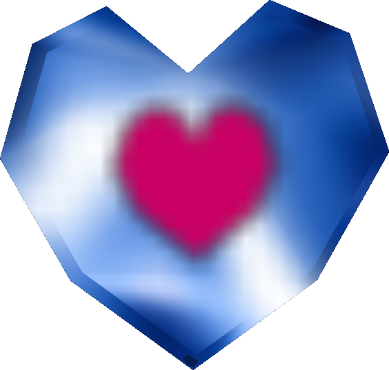 Piece Of Heart Ocarina Of Time (564x537)
