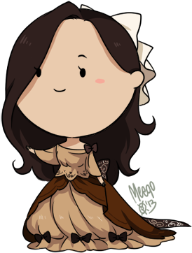 Oreo Pudding By Meago - Cute Drawings Of Food People By Meago (304x399)