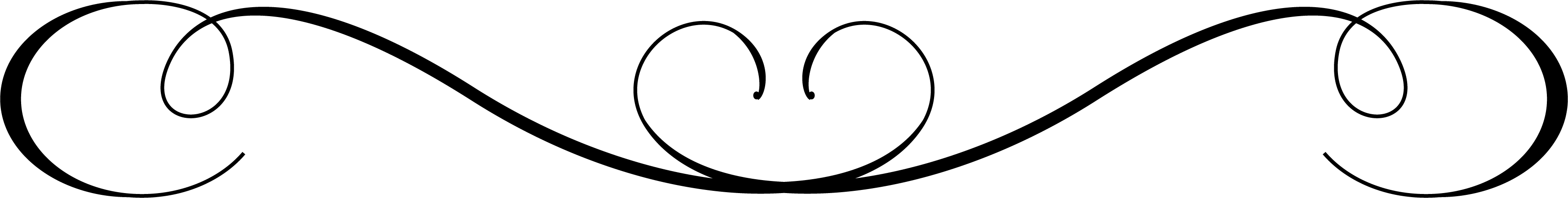 Lines Clipart Page Break - Clipart Fancy Lines (3490x442)