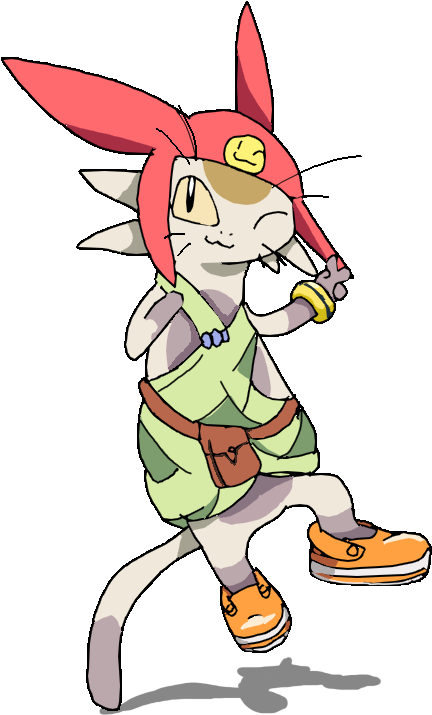 Space Dandy Meow Happy - Cartoon (545x743)