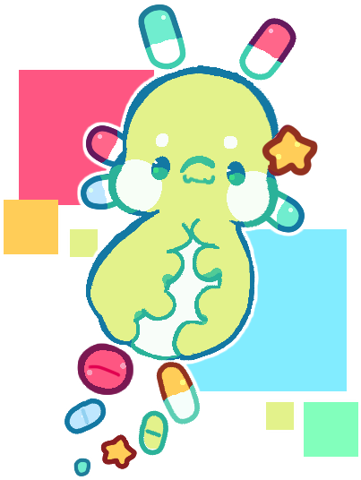 Happy Pills By Milkypepper - Happy Pills Art (444x538)