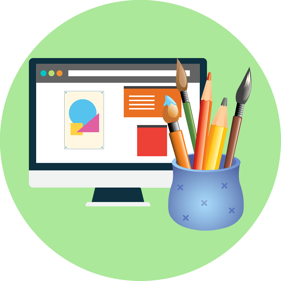 We Have A Bunch Of Professional Web Designers And Graphic - Paintbrush (915x915)