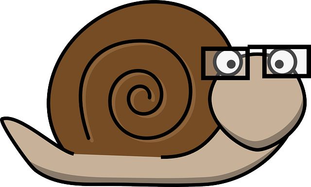 Fix A Slow Computer - Cartoon Snail (640x385)