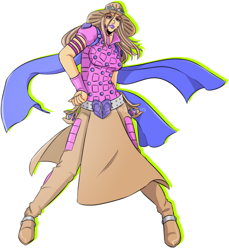 Gyro Zeppeli Genderbend By Chisublopop - Jjba Sbr (849x942)