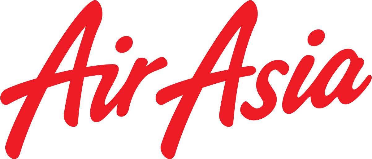 Pesawat Air Asia Denpasar-melbourne - Logo Air Asia Png (1202x513)