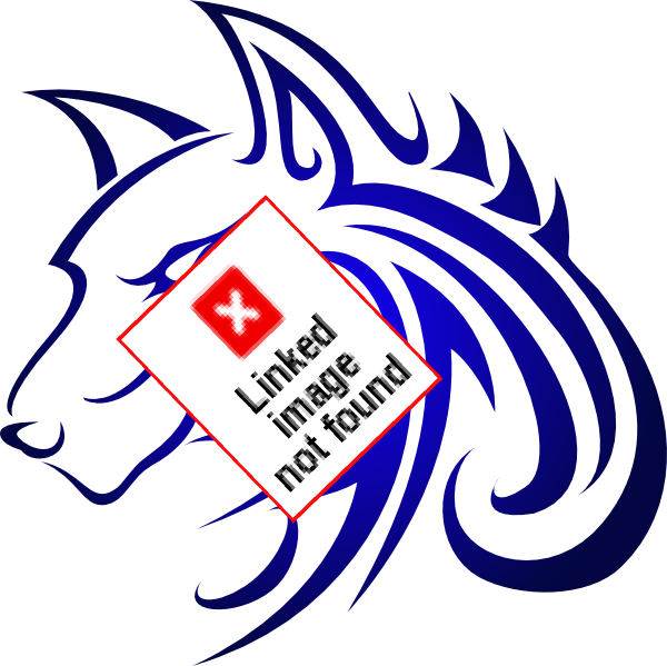 Poisoned Wolf Clip Art Vector Online Royalty Free & - Tattoo Avatar (600x599)