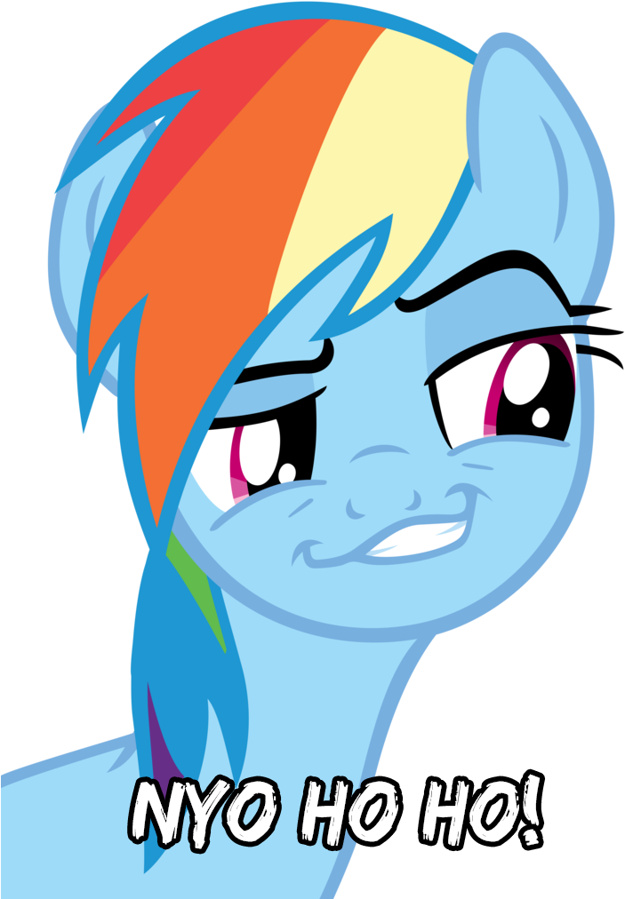 Daring Don't, Edit, Gyro Zeppeli, Image Macro, Jojo's - My Little Pony-rainbow Dash (737x1024)