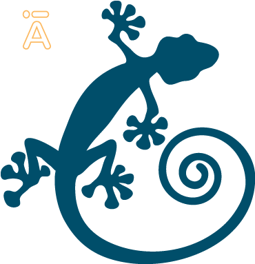 Spiral Tail Gecko - Gecko Graphics (400x400)