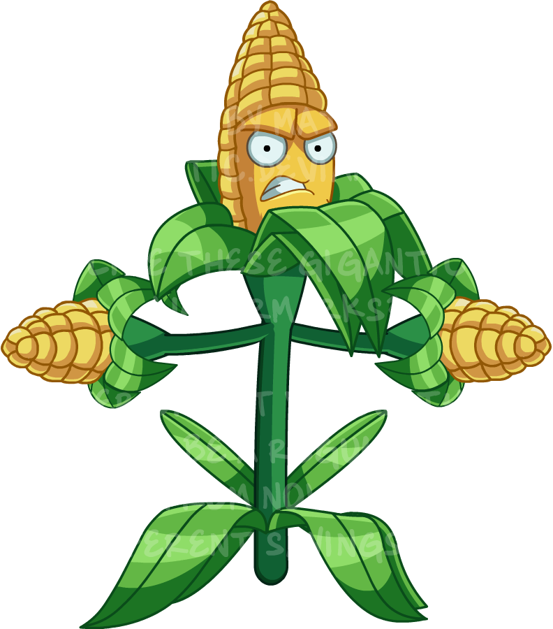 Kernel Corn By Lwb The Fluffymystic - Plants Vs Zombies Kernel Corn (792x900)