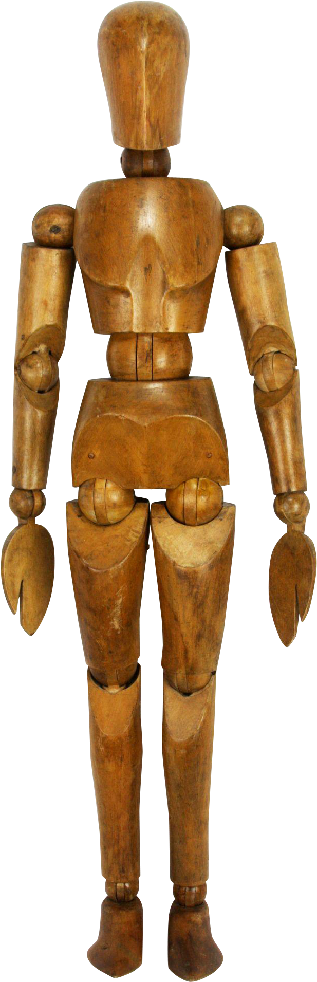 Vintage Large Rare Wood Art Form Articulated Artist's - Figurine (1910x1910)