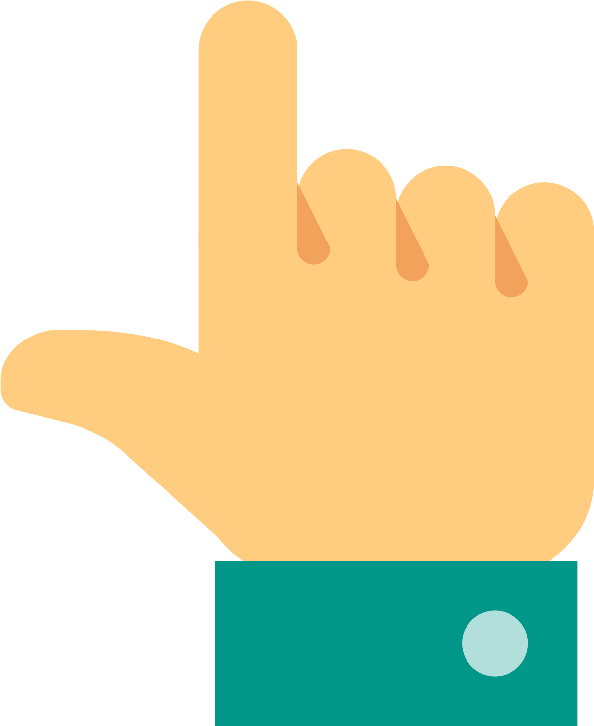 Computer Icons Hand Cursor - Hand Png Icon (1600x1600)