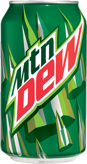Orange Mountain Dew Can - Mountain Dew White Out (300x700)