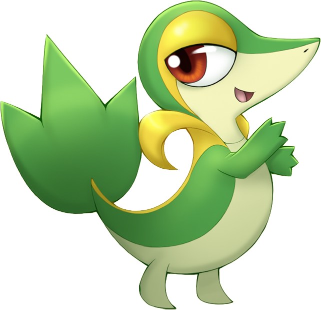Shiny Snivy Pokemon Pokedex - Pokemon Snivy (642x619)