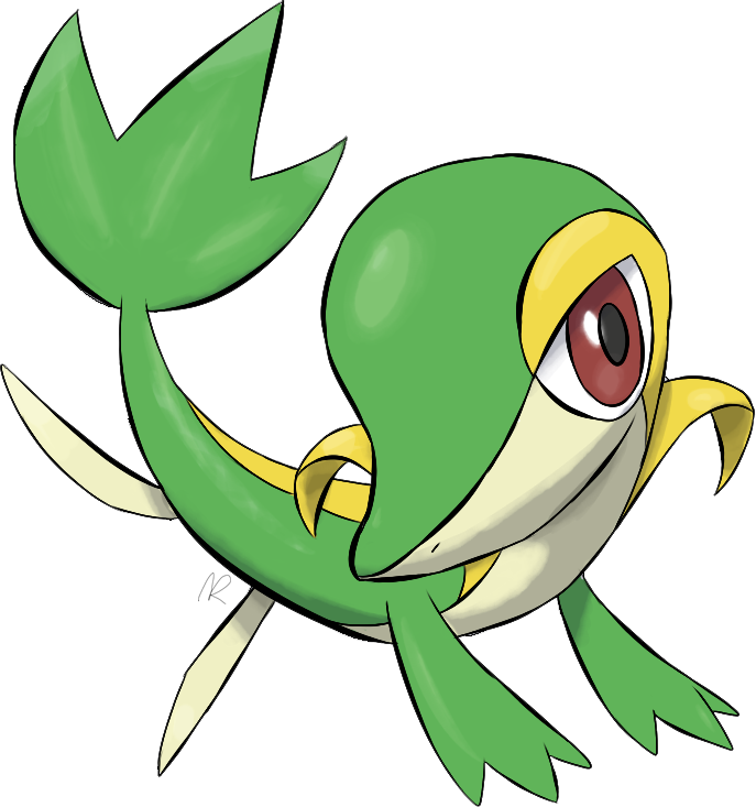 Snivy By Bogyhiro - Snivy Pokemon (687x733)