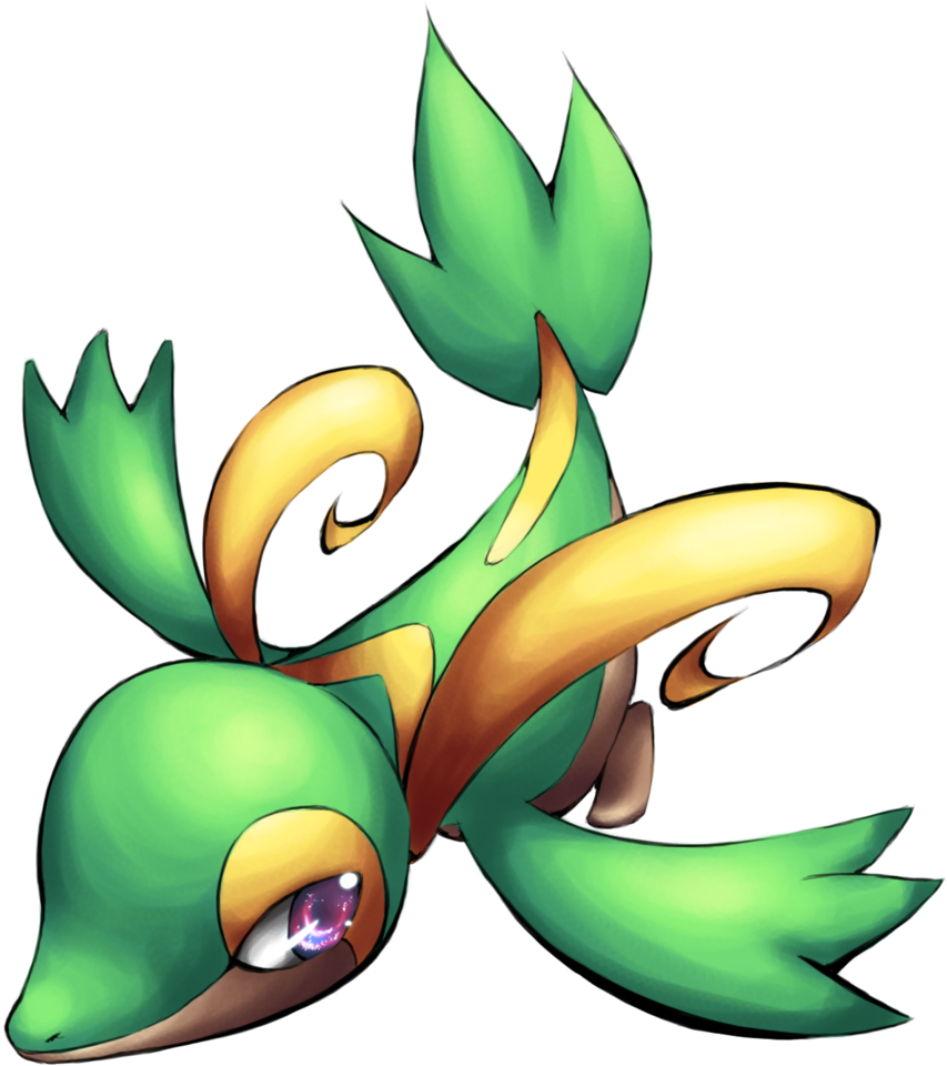 Loko1988 500 131 Snivy By Ettelle - Cute Snivy Icon (900x990)